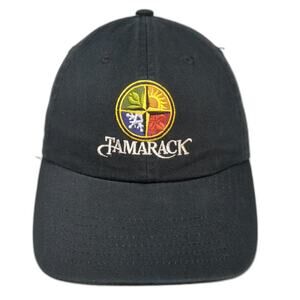 Tamarack Baseball Cap Black One Size Trailhead To Discovery Hat Embroidery